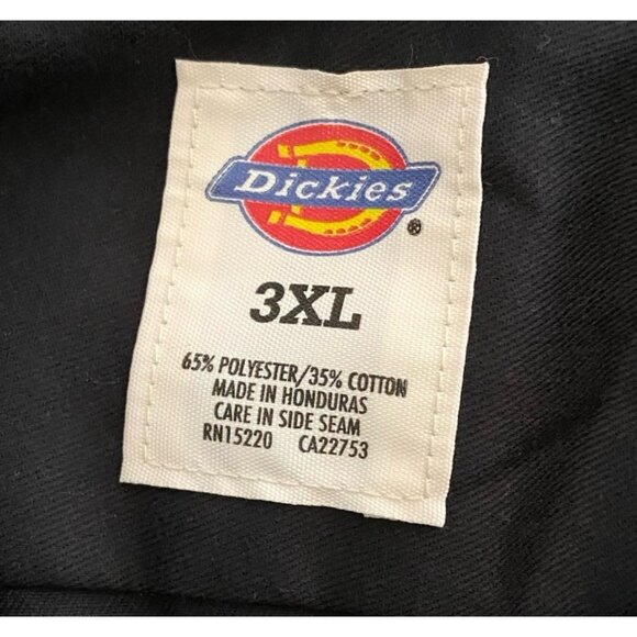 Dickies Men's Size 3XL Short Sleeve Work Shirt Shop Mechanics 1574 Button Down - Picture 4 of 6